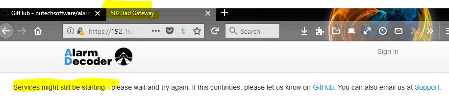 Alarm Decoder webapp not working.JPG